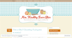 Desktop Screenshot of mrshealthyeverafter.com